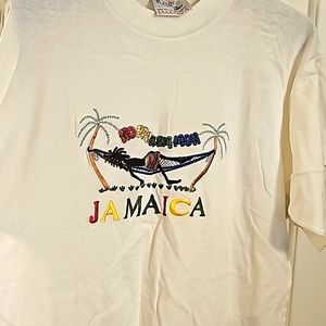 Brand New Tee-Shirt from Jamaica, Sz L, Royal Tees, 100% Cotton Preshru…